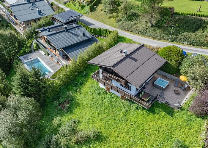 Moralee Kitzbuehel, Whirlpool & Alpenblick Шале Кіцбюель